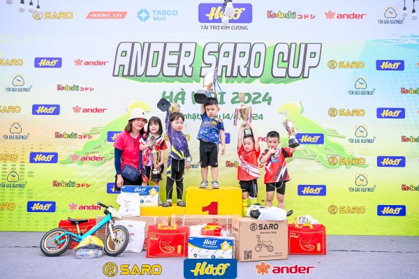 Chúc mừng thành tích đoàn VĐV BIKE 90 giải AnderSaroCUP 14.4.2024