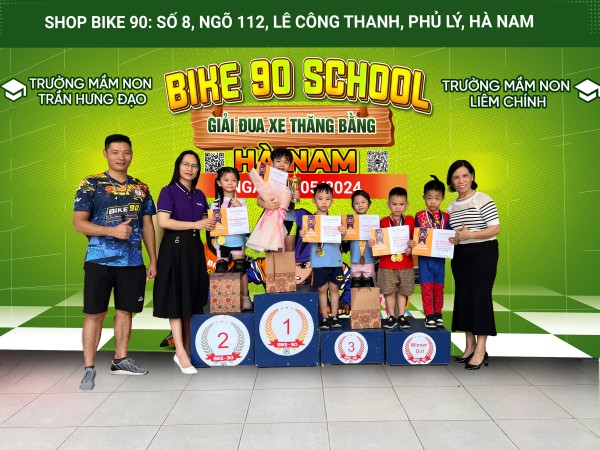 Các bé trường THĐ và Liêm Chính đạt giải BIKE 90 SCHOOL - 12.5.2024